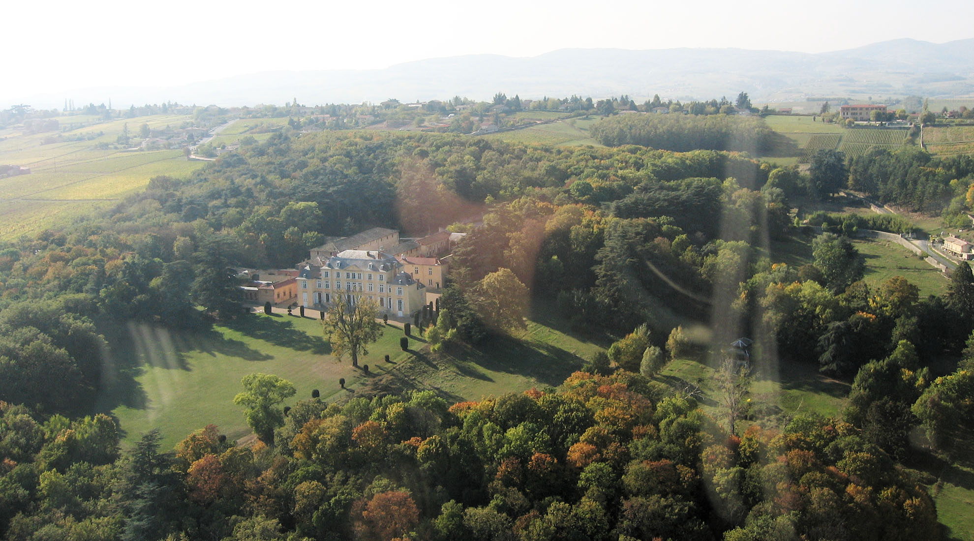 Château de Saint-Trys aerial view